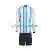 Fußballtrikots Argentinien World Cup Kinder 2026 Langarm Heimtrikotsatz kaufen